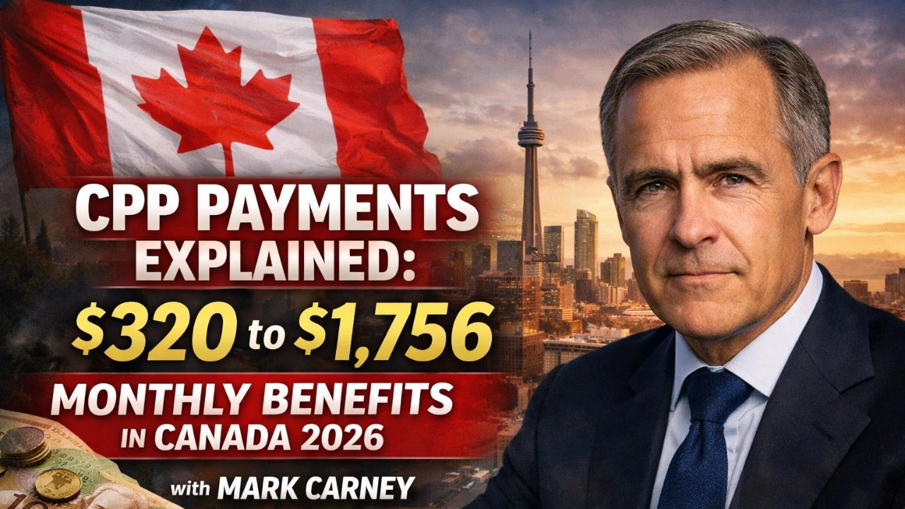 CPP Payments Explained: $320 to $1,756 Monthly Benefits in Canada 2026