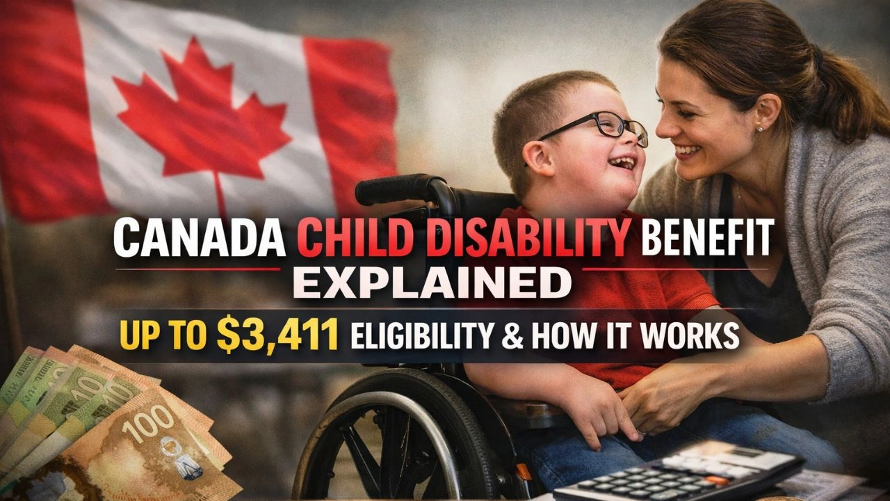 Canada Child Disability Benefit Explained Up to $3,411 Eligibility and How It Works
