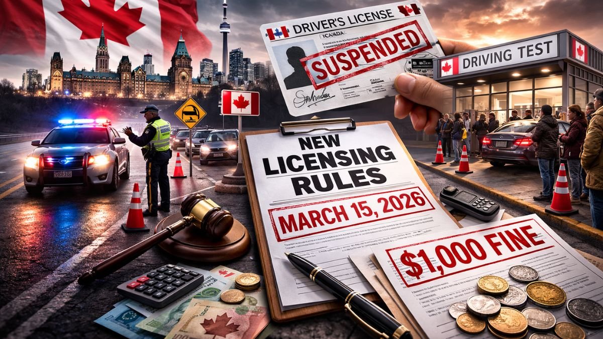 Canada Tightens Licensing Laws on 15 March 2026 With $1,000 Fines and Suspensions