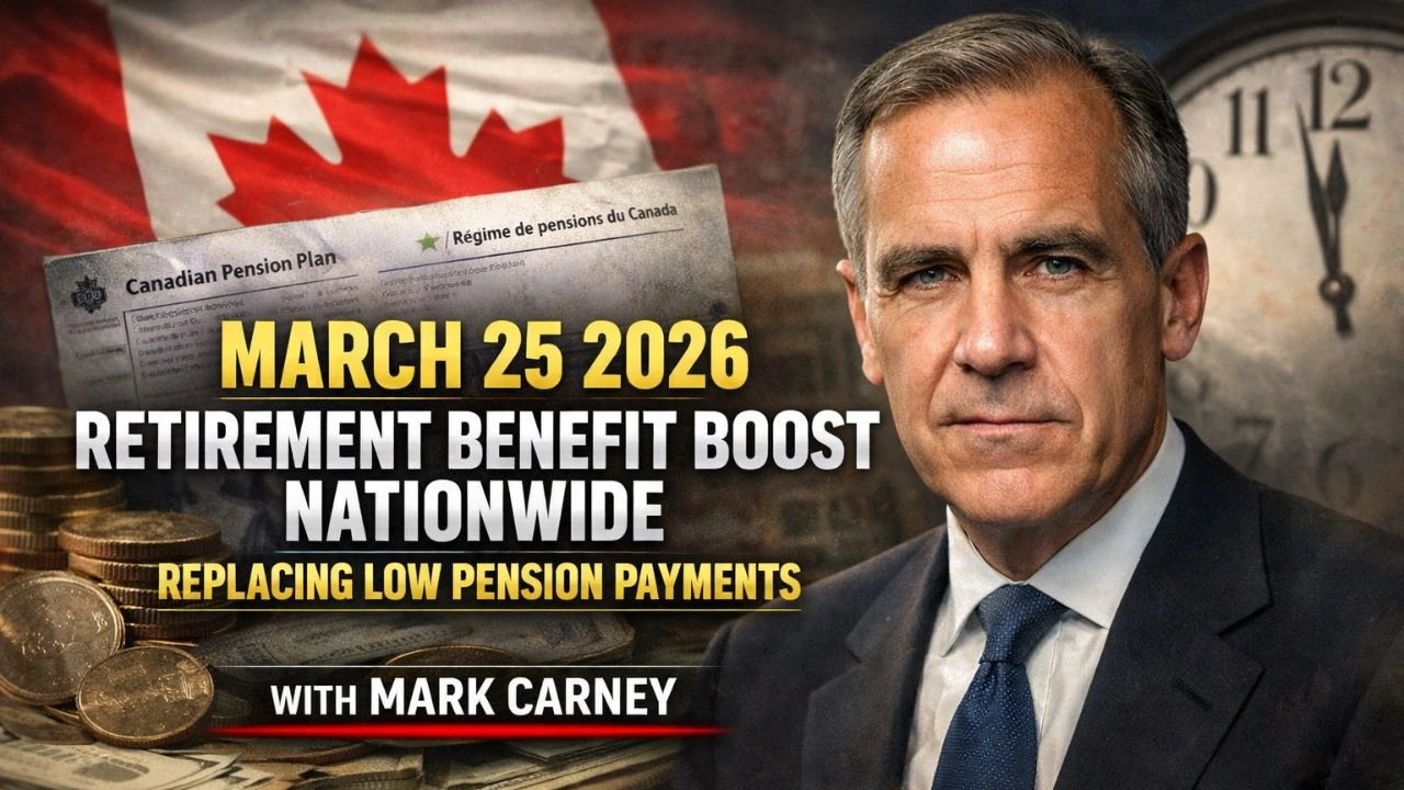 March 25 2026 retirement benefit boost nationwide replacing low pension payments